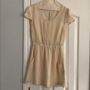 Short Women’s Cream Dress